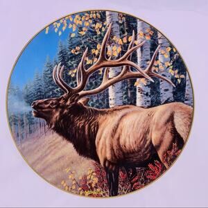 Call of Autumn The Hamilton Collection 8” plate